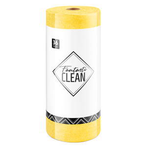NEW Fantasticlean plush microfibre cloths on roll (36 pcs)
