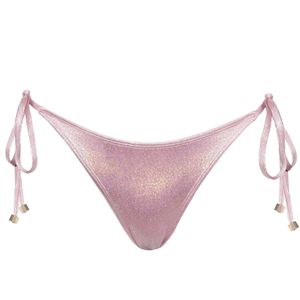 Nova Scrunch Bikini Bottoms - Glitter Pink (XL)