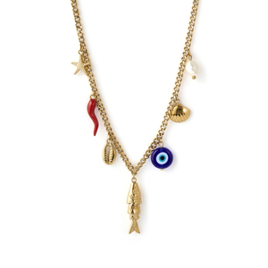 Oceanus Charm Necklace (one size)