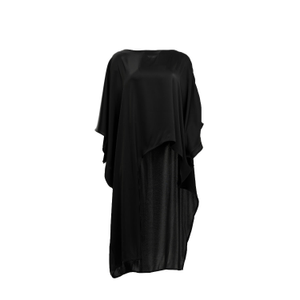 Off-The-Shoulder Maxi Tunic In Black One Size (one size)