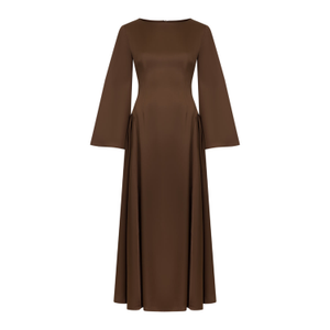 Opal Faux-Corset Maxi - Brown (XXS)