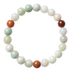 Pea Beaded Jade Bracelet (M)