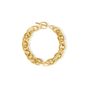 Peyton Statement Round Link Chain Bracelet