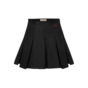 Pleated Skirt - Black (XS)