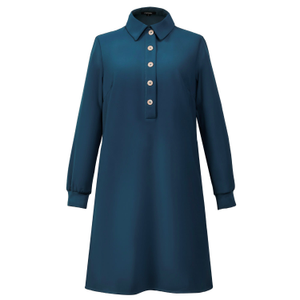 Polo Dress - Teal (M)