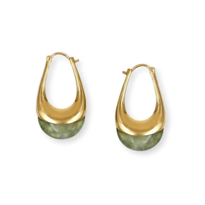 Prehnite Earrings