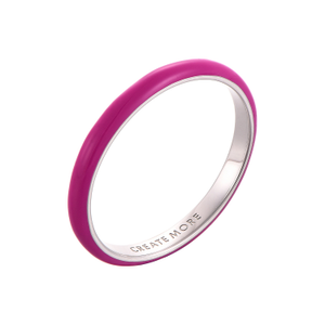 Purple Thin Ring (M 1/2 (UK))