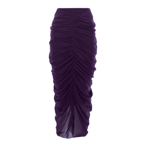 Purple Tulle Skirt With Drape (XS/S)