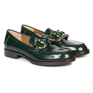 Saint G - Livia Loafers Footwear - Green (6 UK)