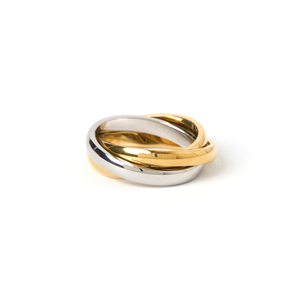Sasha Trio Ring - Two Tone (P (UK))
