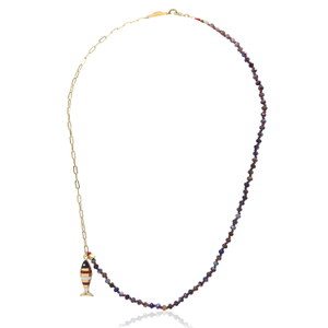 Sardines - Lapis Necklace