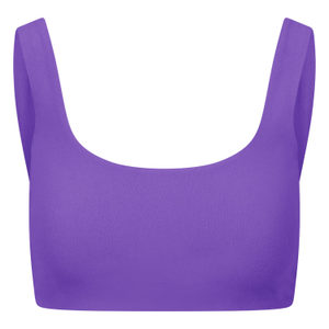 Scoop Bikini Top - Purple (M)