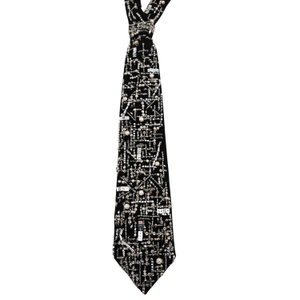Scattered Crystal Necktie (M)