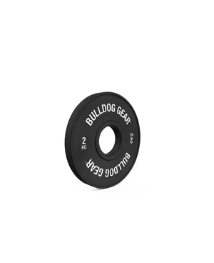 Bulldog Gear - Black Fractional Weight Change Plates 1.0 - 0.5kg-5kg