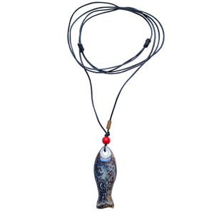 Blue Fish Necklace Catch Me If You Can