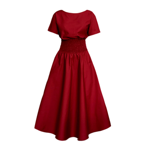 Orchis Dress In Wine (L)