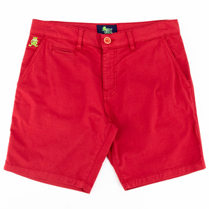 Red Frog Chino Shorts (34")