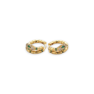 Serpentine Wisdom Hoops