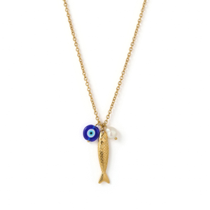 Sirena Charm Necklace (one size)