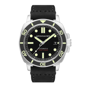 Spinnaker Hull Diver Men's Automatic Tuxedo Black Watch (one size)