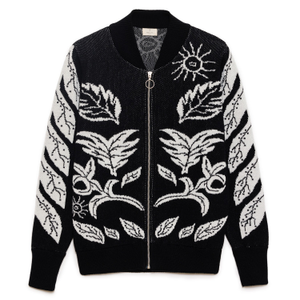 Stardust Knit Bomber Jacket (M)