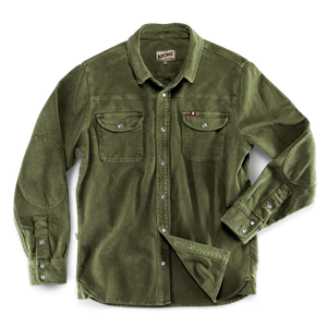Sunday Shirt Corduroy Army Green (L)
