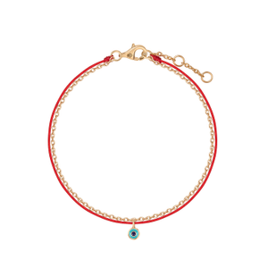 Supreme Guardian - Red String Evil Eye Charm Bracelet