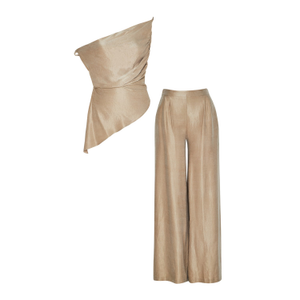 Talia Co-Ord Set In Sand (S)