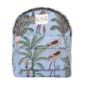 The Cotton Mini Backpack In Stone Jungle