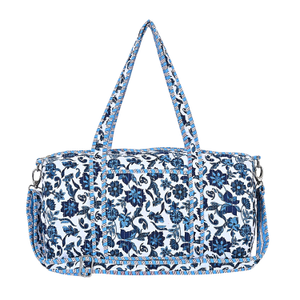 The Floral Paisley Cotton Weekender