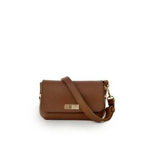 The Maisie Mini Tan Leather Bag