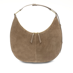 The Nora Mushroom Suede Bag