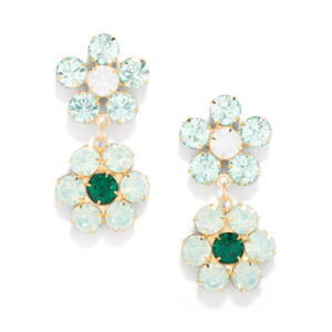 The Pink Reef Penelope Handcrafted Gem Floral In Azore