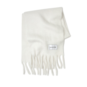 The Stockholm Scarf Polar White (one size)
