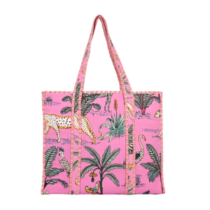 The Jungle Tote In Pink