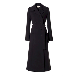 Tilda Designer Black Long Coat (XS)