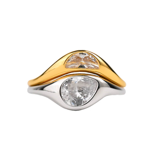 Two Tone Double Ring Set (P 1/2 (UK))