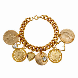 Vintage Gold Plated Money Honey Plated Chain
