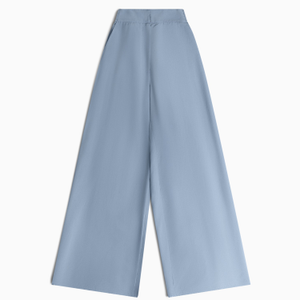 Washable Silk Wide-Leg Trousers (XL/XXL)