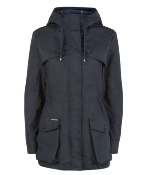 Wax Parka In Navy (M)