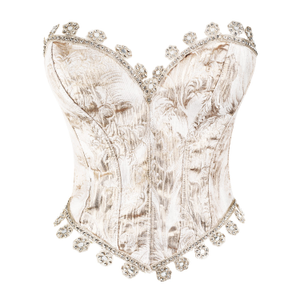 White Mirror Corset (L)