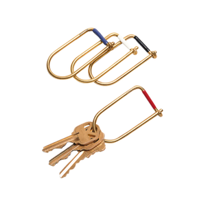 Wilson Keyring - Enameled - Red (one size)