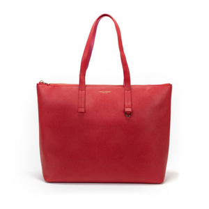 Winona Shopping Bag - Cherry Red Fuchsia