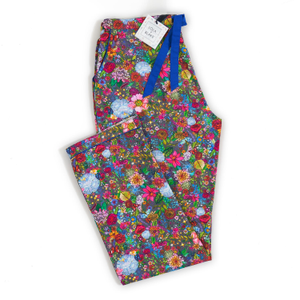 Women's Pyjama Bottoms - Floral Disco (L/XL)