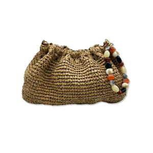 Yasmina Clutch Bag - Natural (one size)