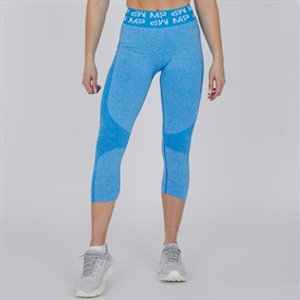MYPROTEIN Womens Curve 3/4 Tight Leggings Blue