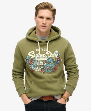 Tokyo Vintage Logo Graphic Hoodie