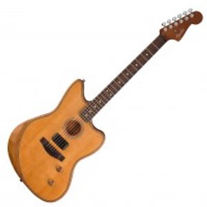 Fender Acoustasonic Standard Jazzmaster, Aged Natural