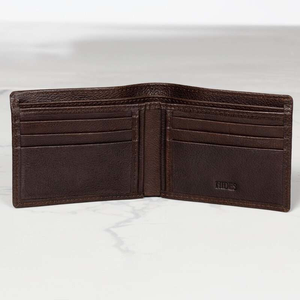 All-In-One Compact Leather Wallet, Full-Grain Everyday Essential
