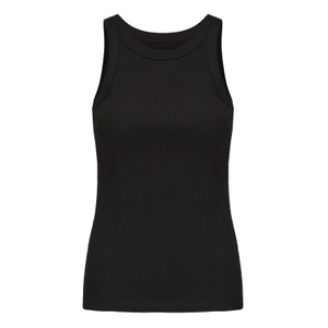Black Ecorib High-Neck Tank (S/M)